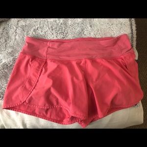 Lululemon speed short 4” size 8